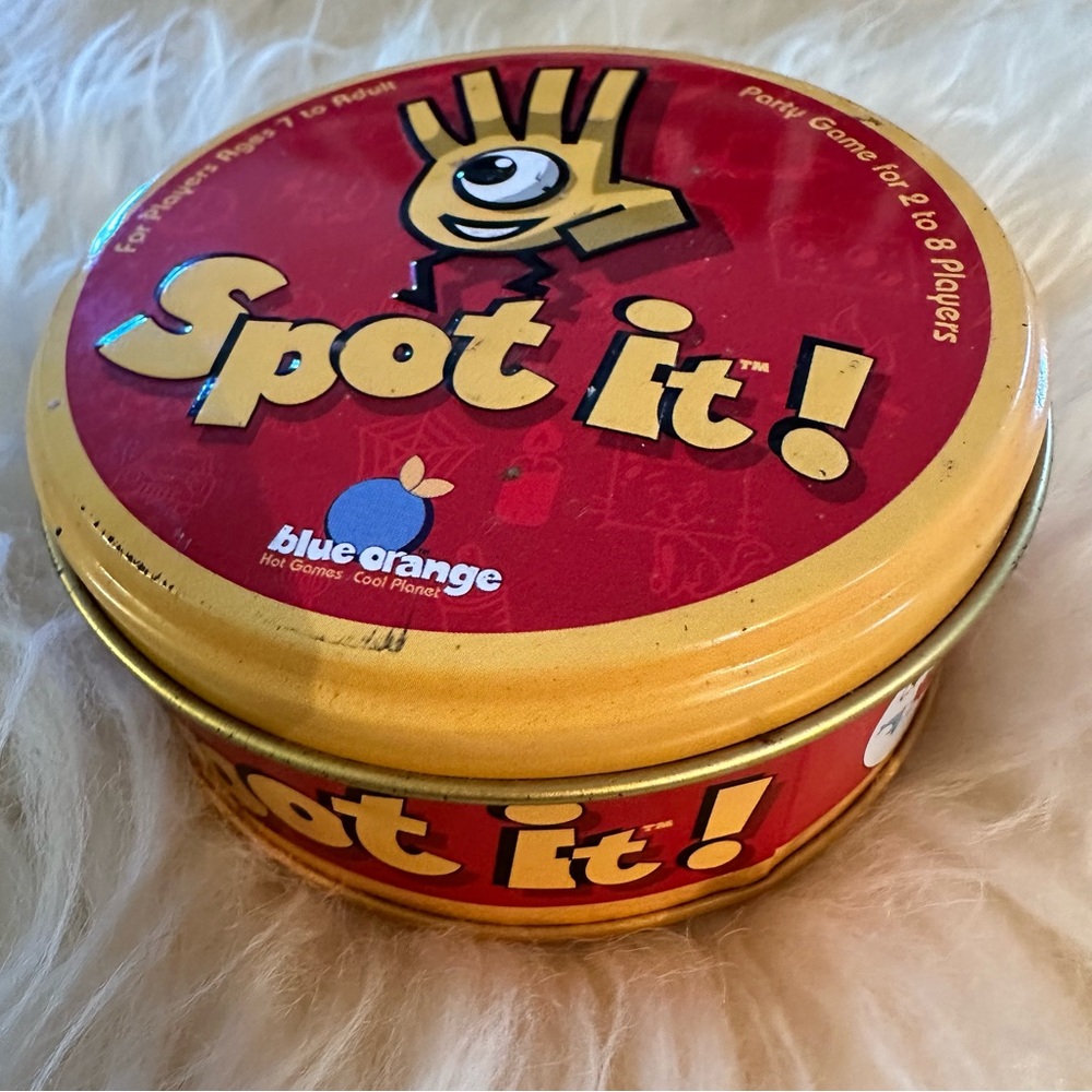 Spot It! Matching Game with Tin